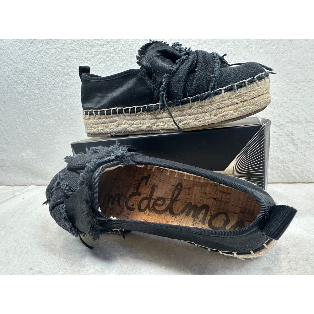 Sam Edelman Women's Cabrera Platform Espadrille Flats SZ 6.5 Bohochic Beachy